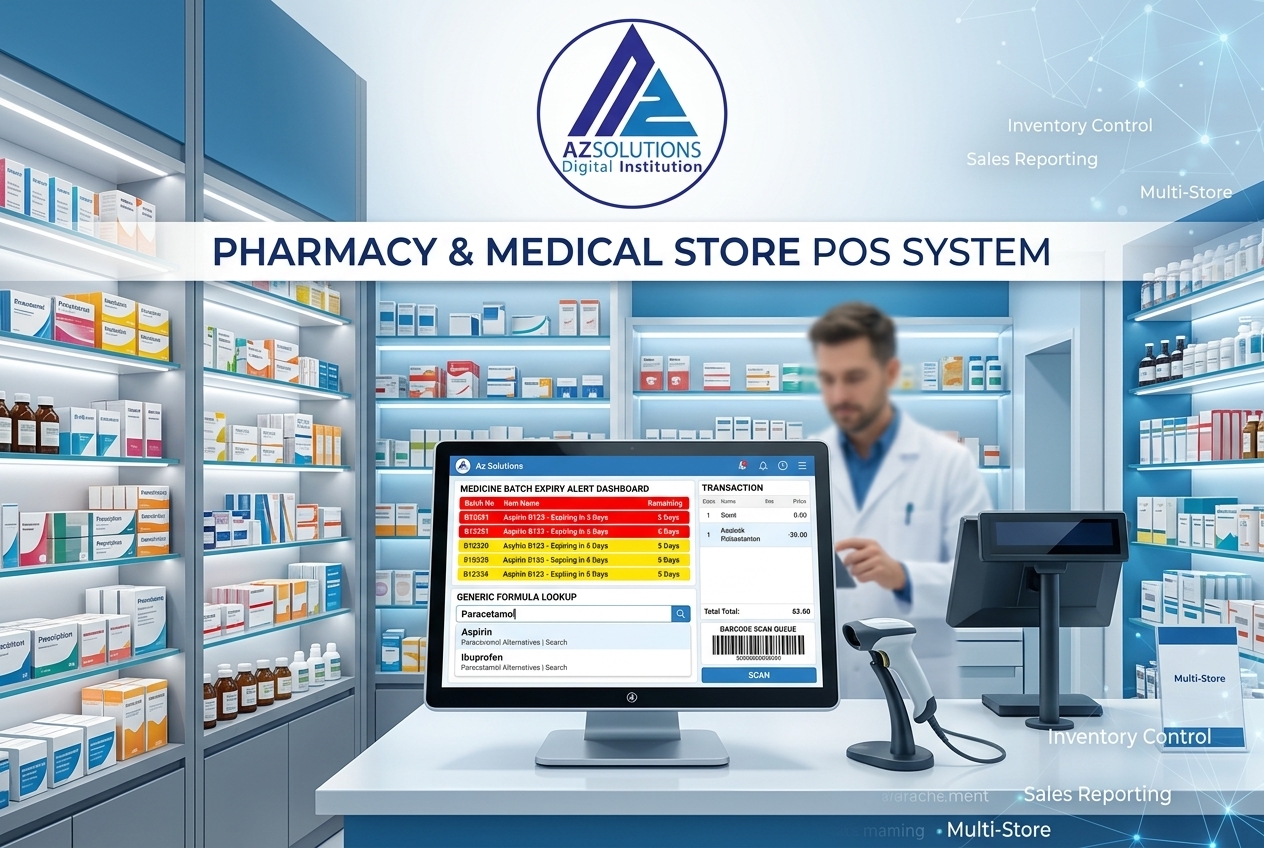 Shifa Care Pharmacy POS - Az Solutions